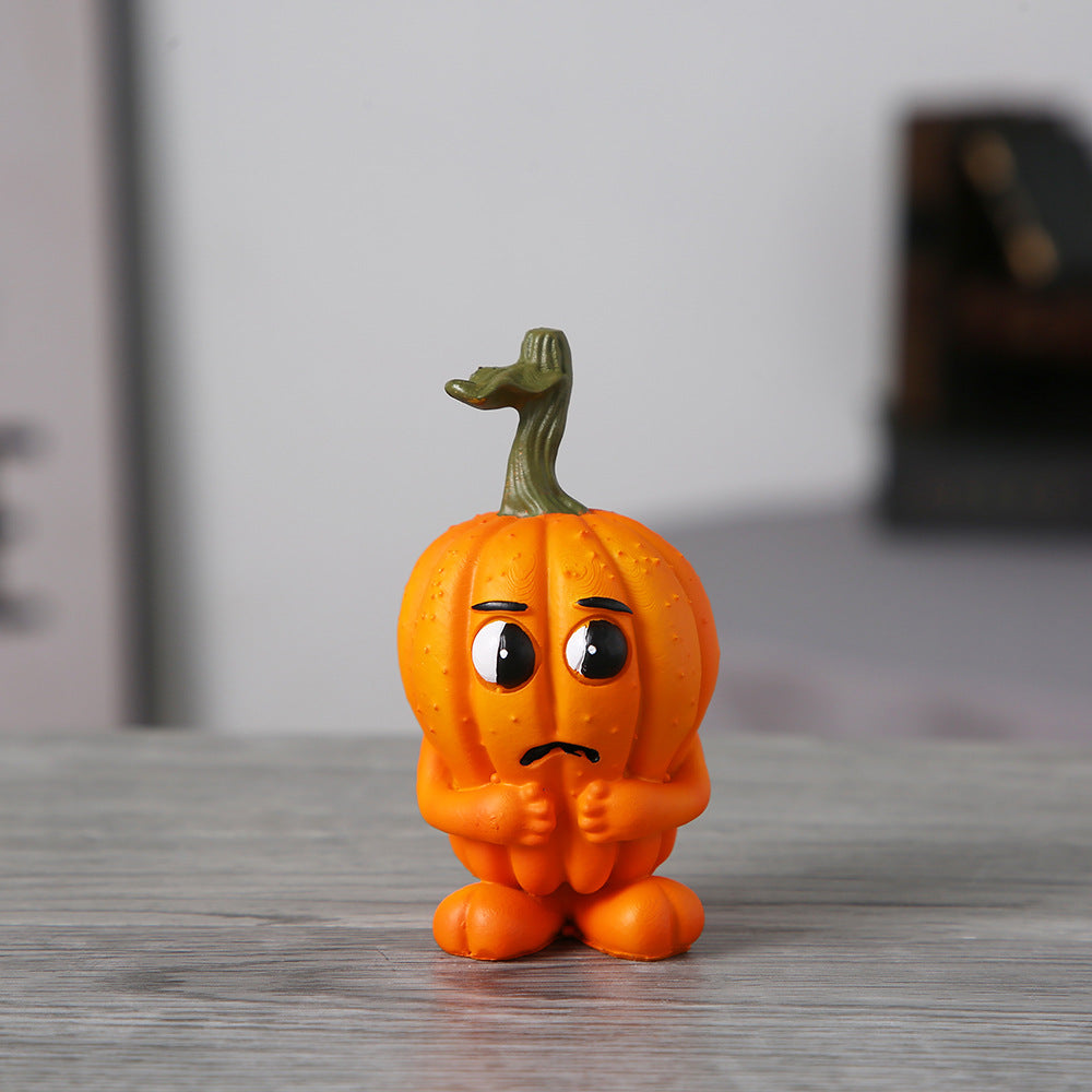 Rustic Pumpkin Halloween Outdoor Porch Decoration