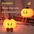 Silicone Pumpkin Night Light - Halloween Ambience Lamp