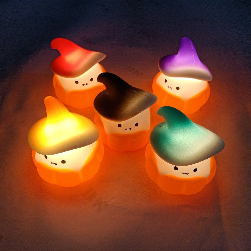 Ghost Pumpkin Silicone Night Light - Halloween Lamp